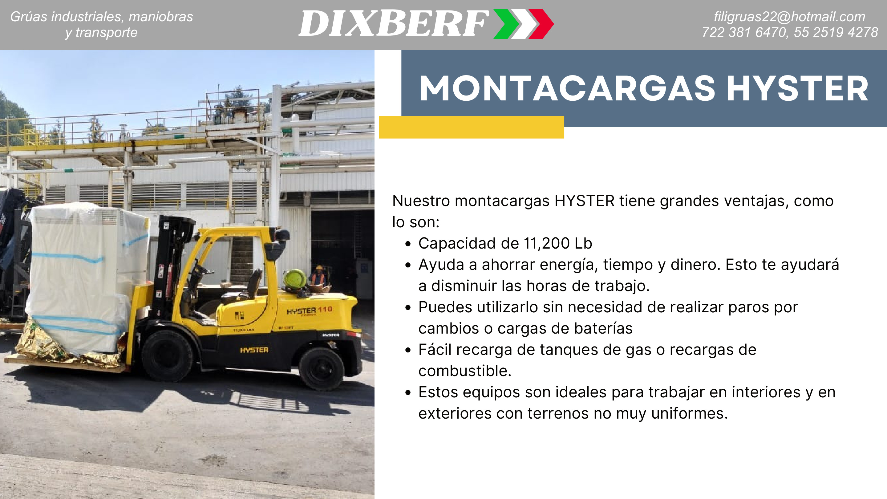 Montacargas Hyster