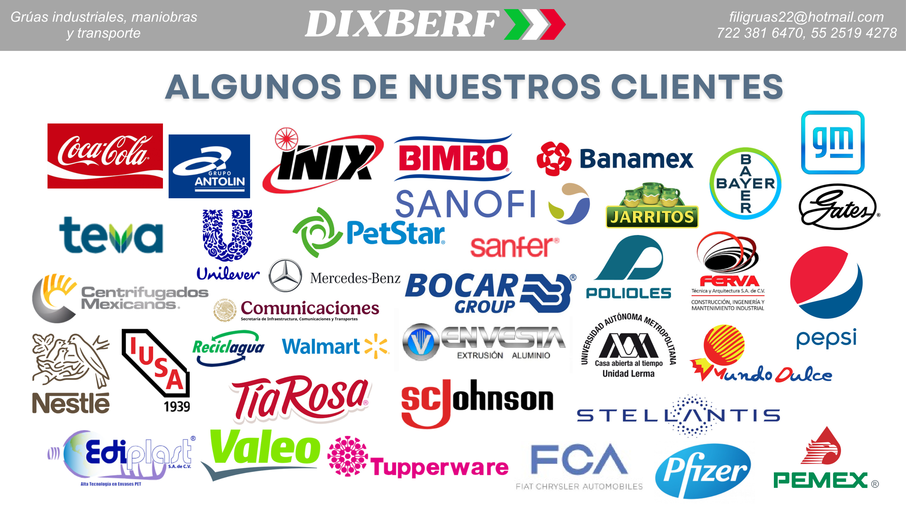 Algunos de nuestros clientes